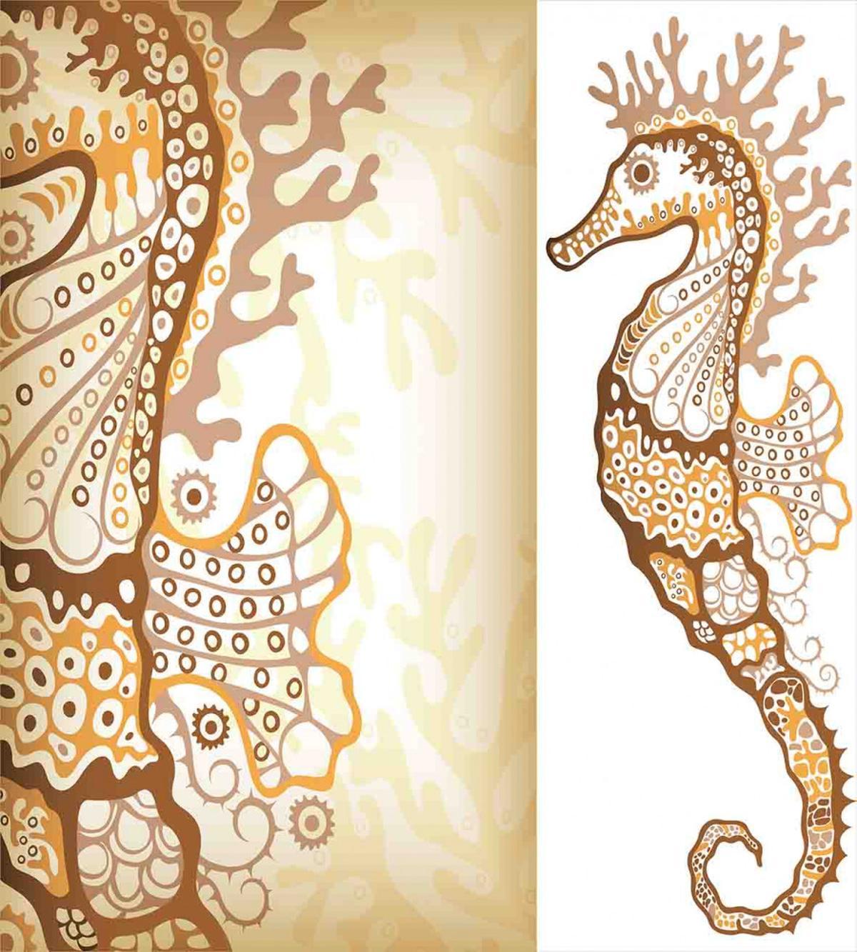 Seahorse Exotic Fishes — Pattern