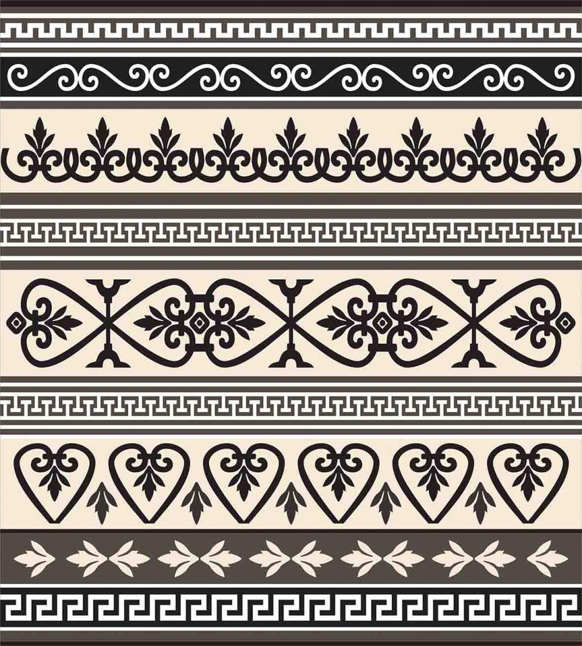 Antique Leaves — Pattern