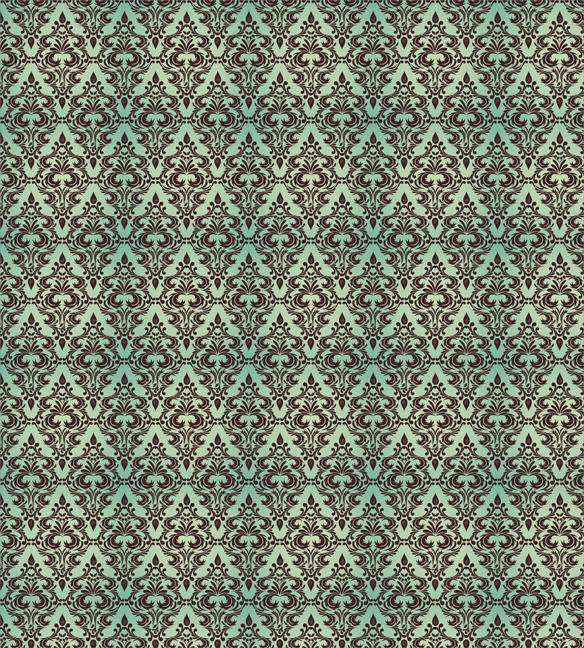Leaves Buds Ornate Style — Pattern
