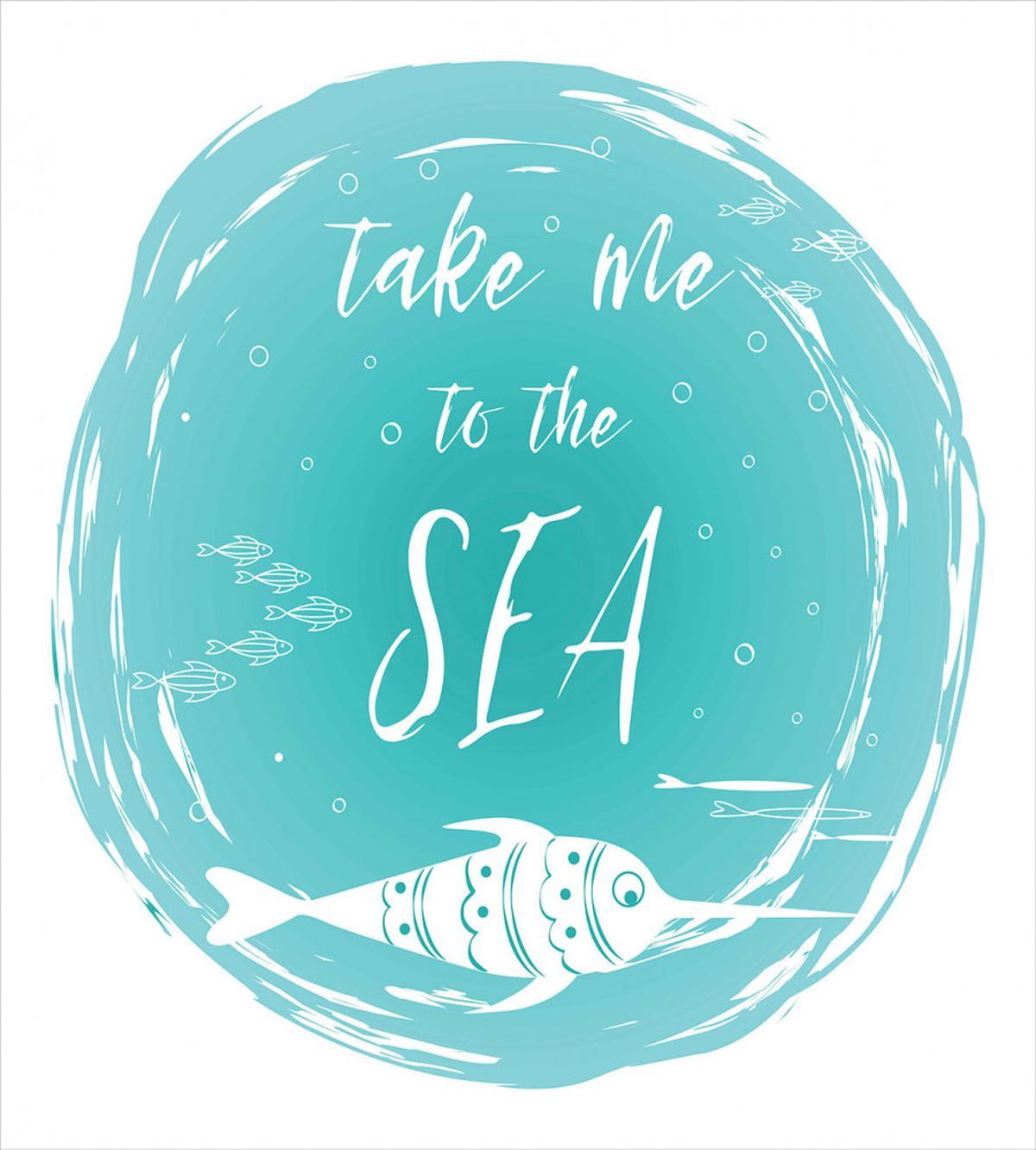 Take Me to the Sea with Fish — Pattern