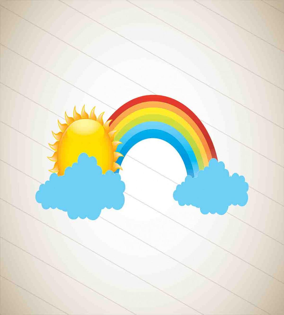 Sun over Clouds — Pattern