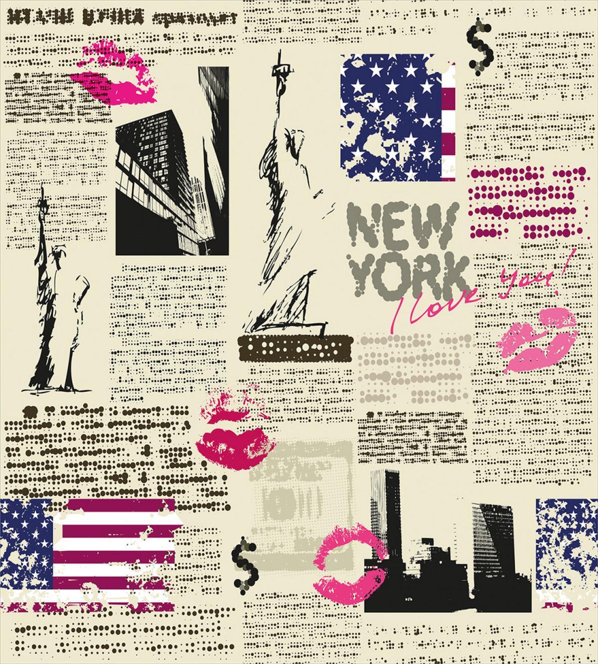 NYC Newspaper — Pattern