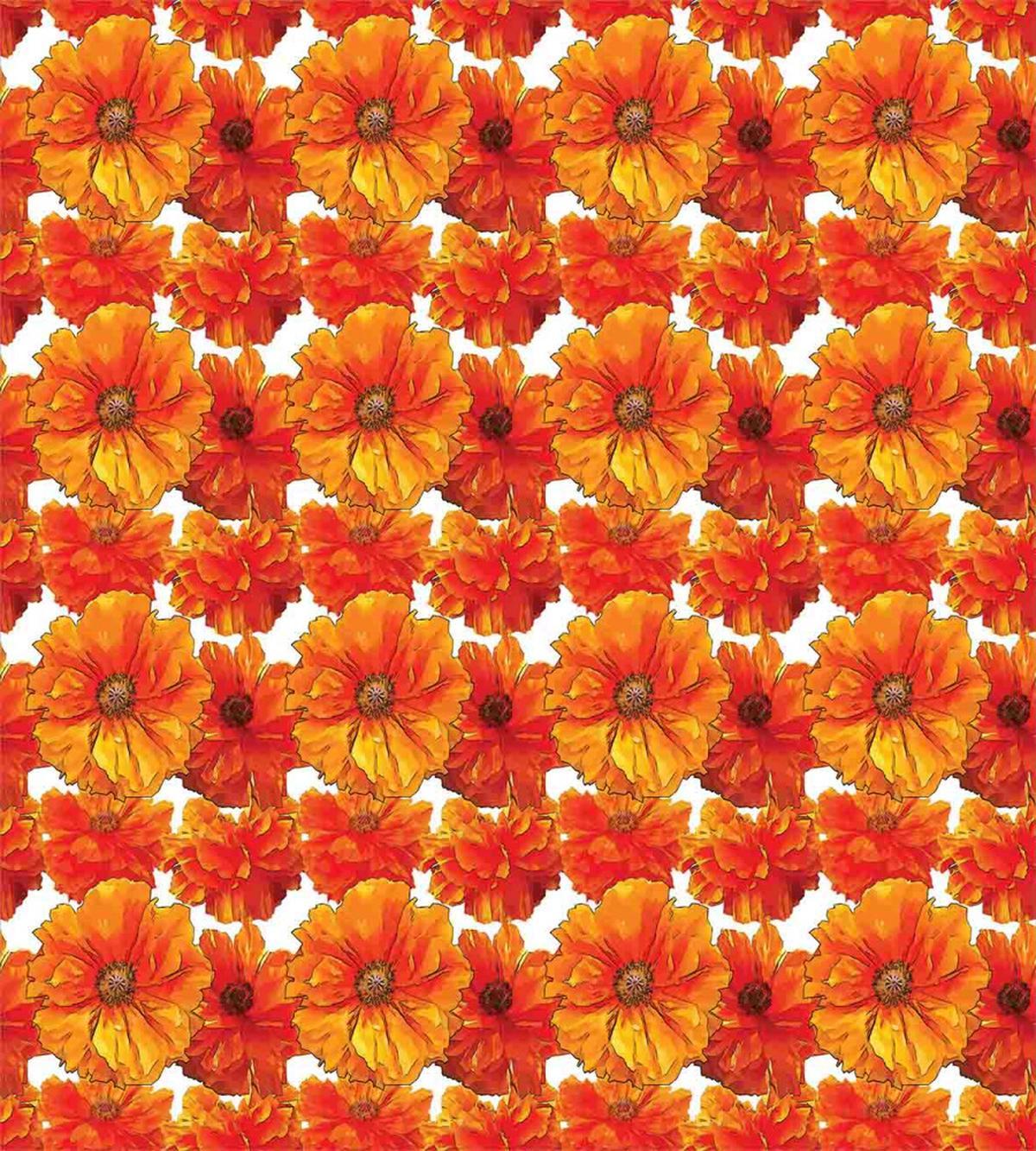 Antique Bohemian Poppies — Pattern