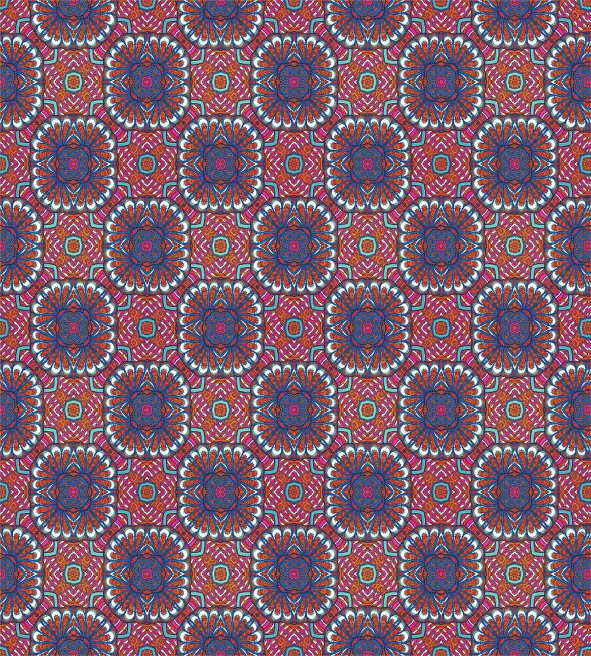 Tibet Flowers — Pattern
