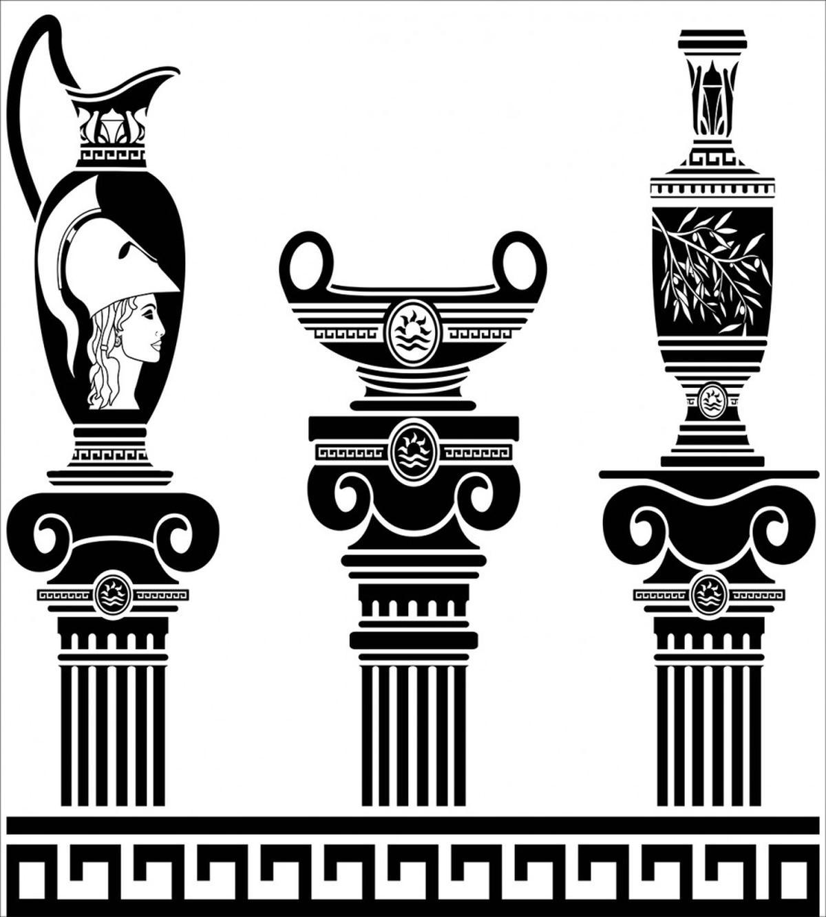 Hellenic Vase Design — Pattern