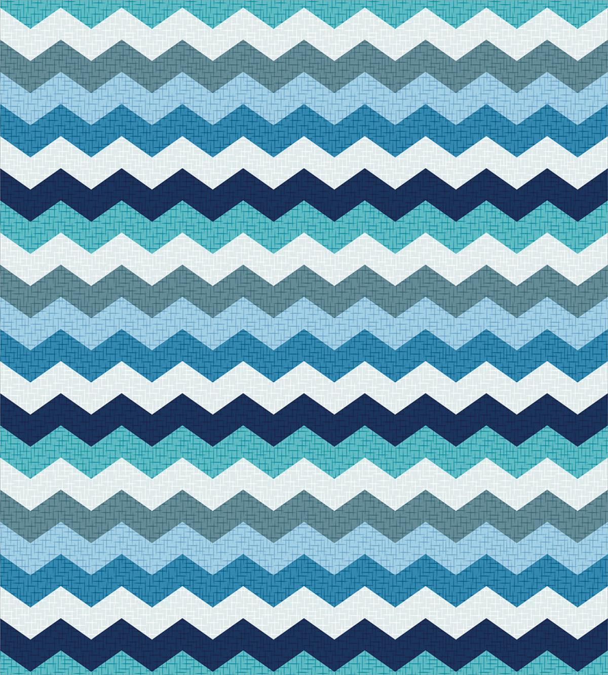 Retro Zig Zag Stripes — Pattern