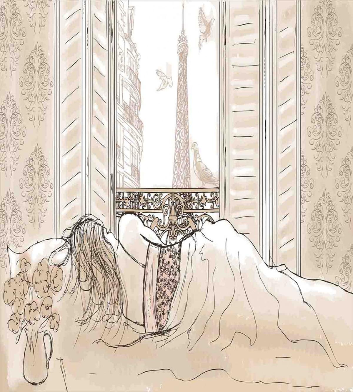 View of Eiffiel Tower — Pattern