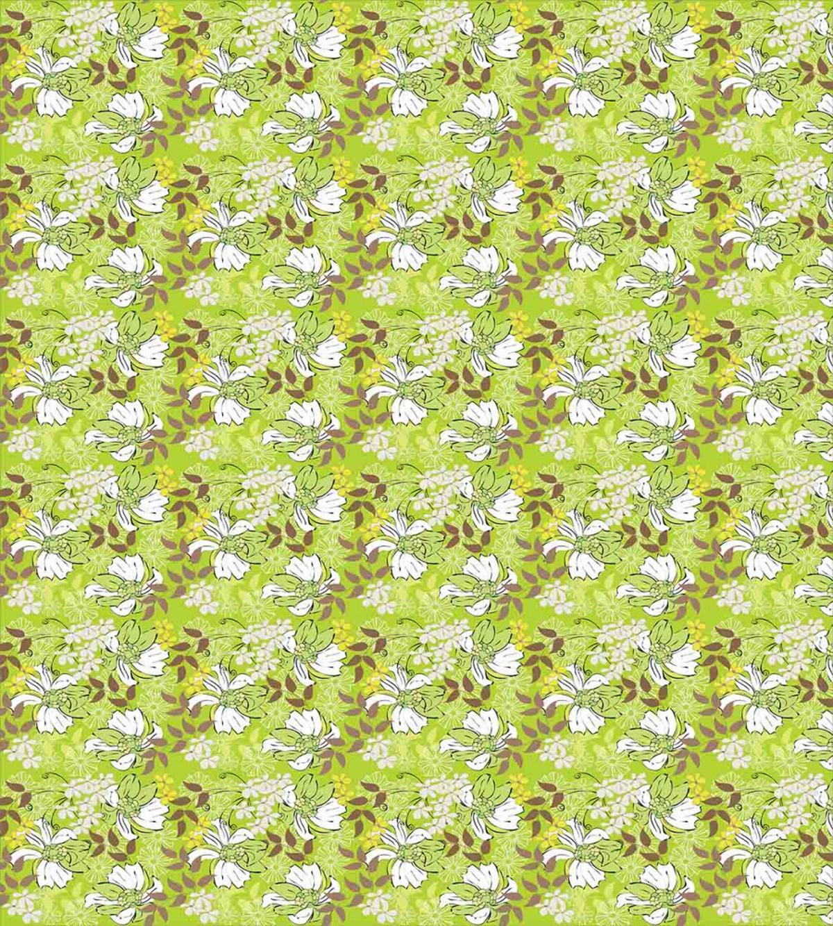 Flourishing Petals Leafs — Pattern