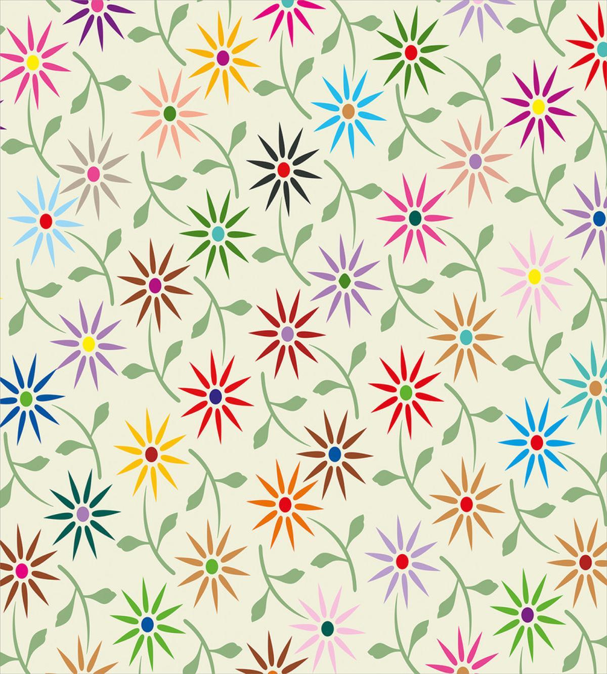 Colorful Graphic Garden — Pattern