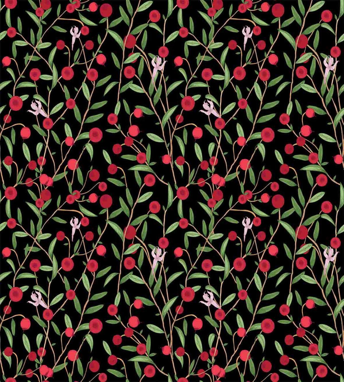 Berry Plant Harvest Field — Pattern