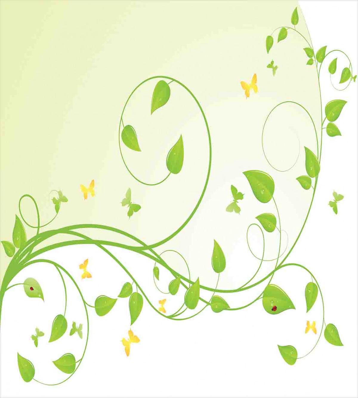 Flourishing Sapling Leaves — Pattern