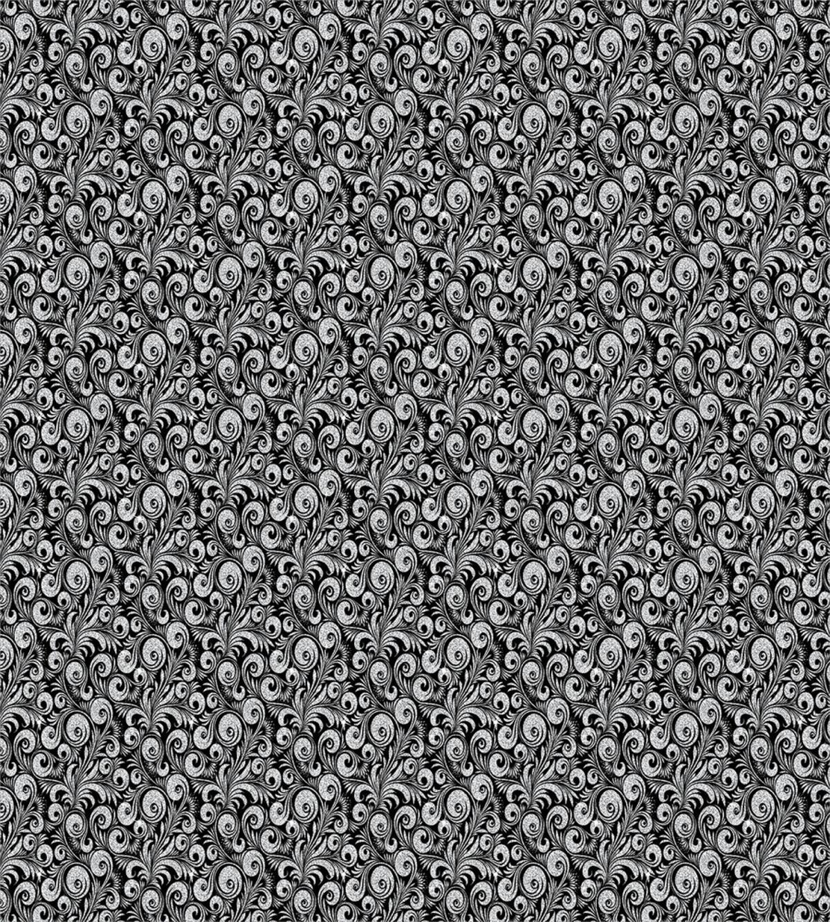 Botanical Leaves Curlicue — Pattern