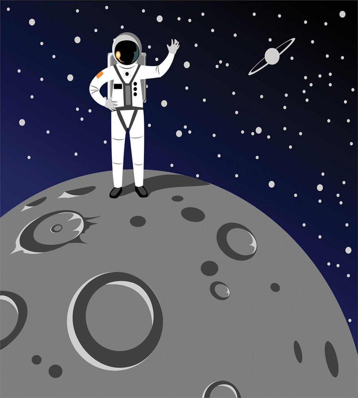 Man Landed on Moon — Pattern
