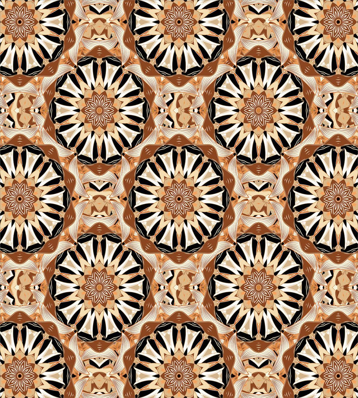 Orient Floral Mandala — Pattern