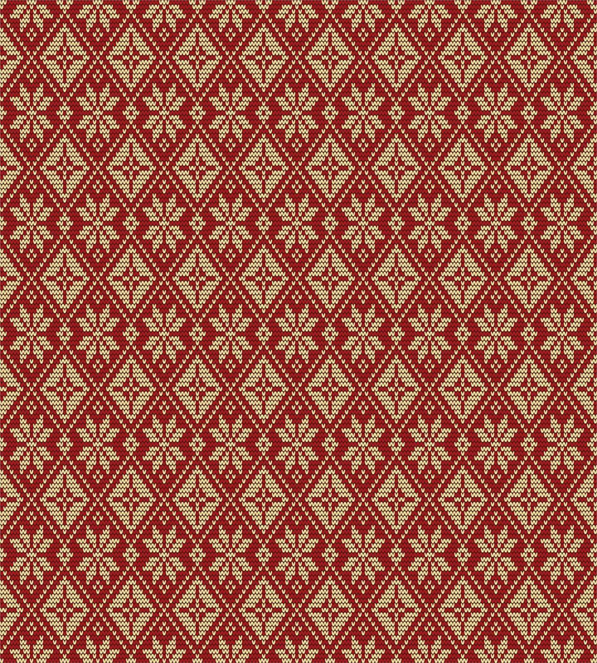 Bicolor Winter Design — Pattern