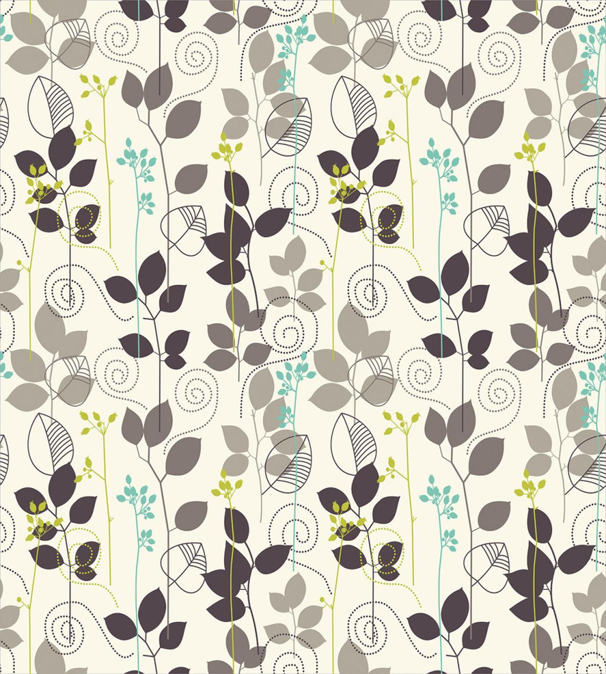 Doodle Leaves Earth Tone — Pattern