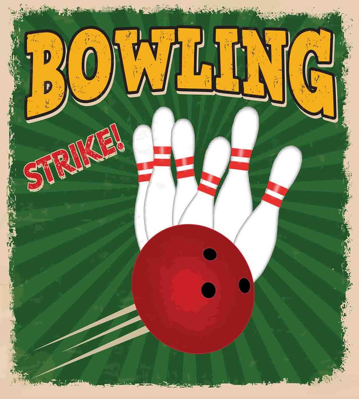 Bowling Strike Green — Pattern