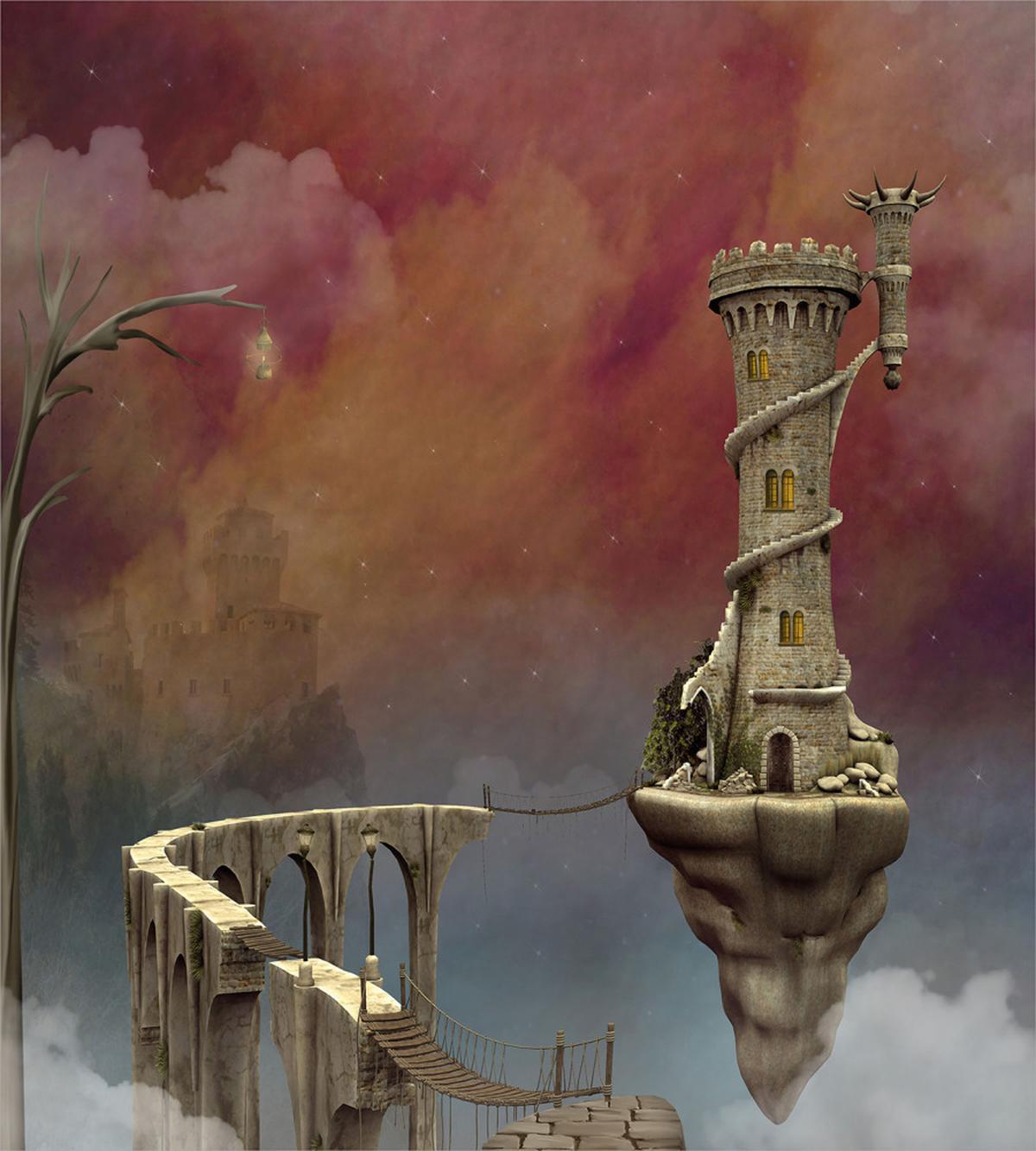 Fairy Medieval Castle — Pattern