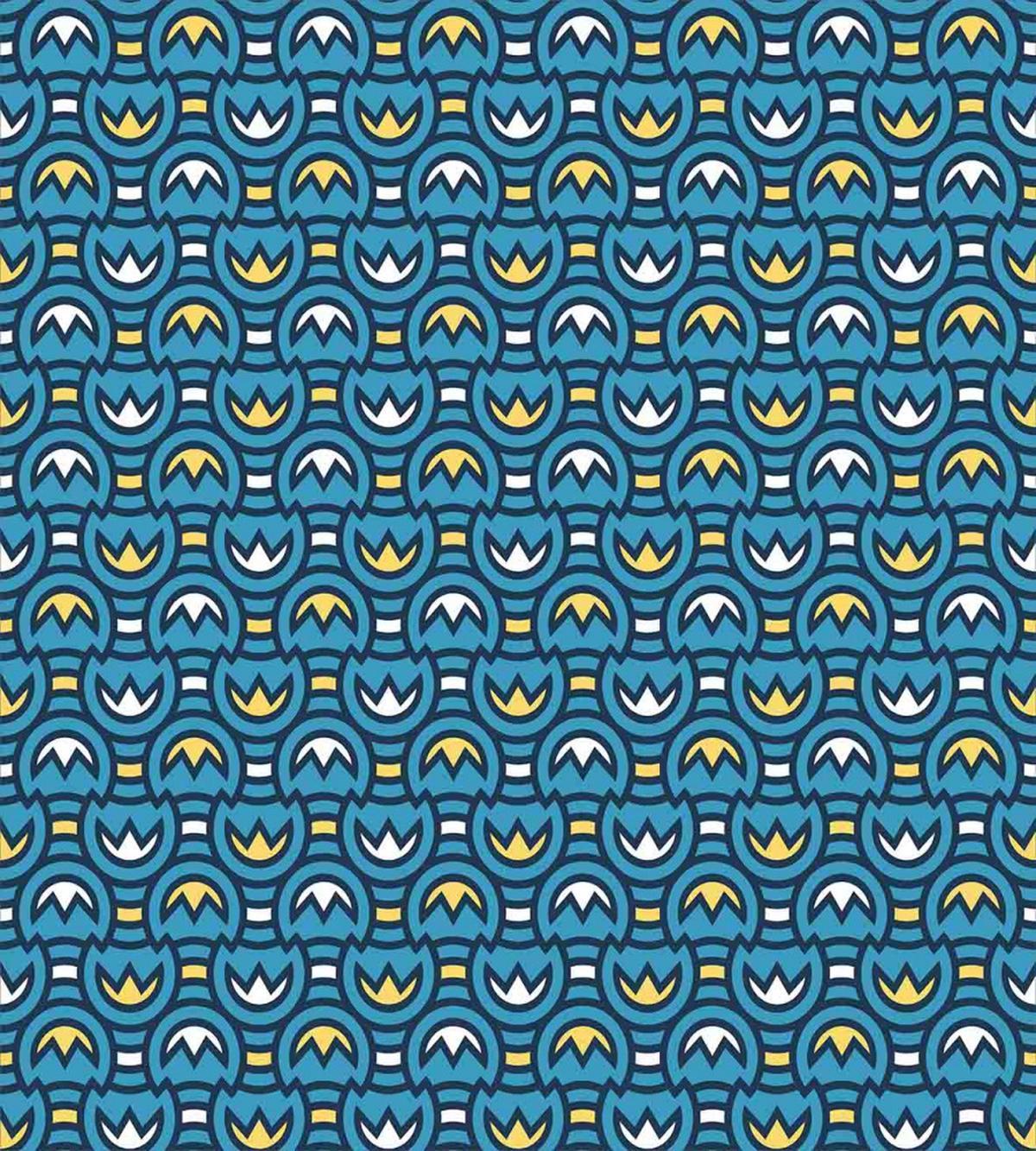 Geometric Floral Motifs — Pattern
