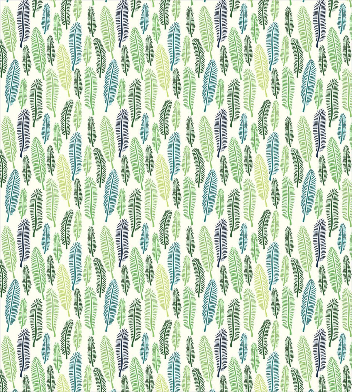 Doodle Palm Tree Foliage — Pattern