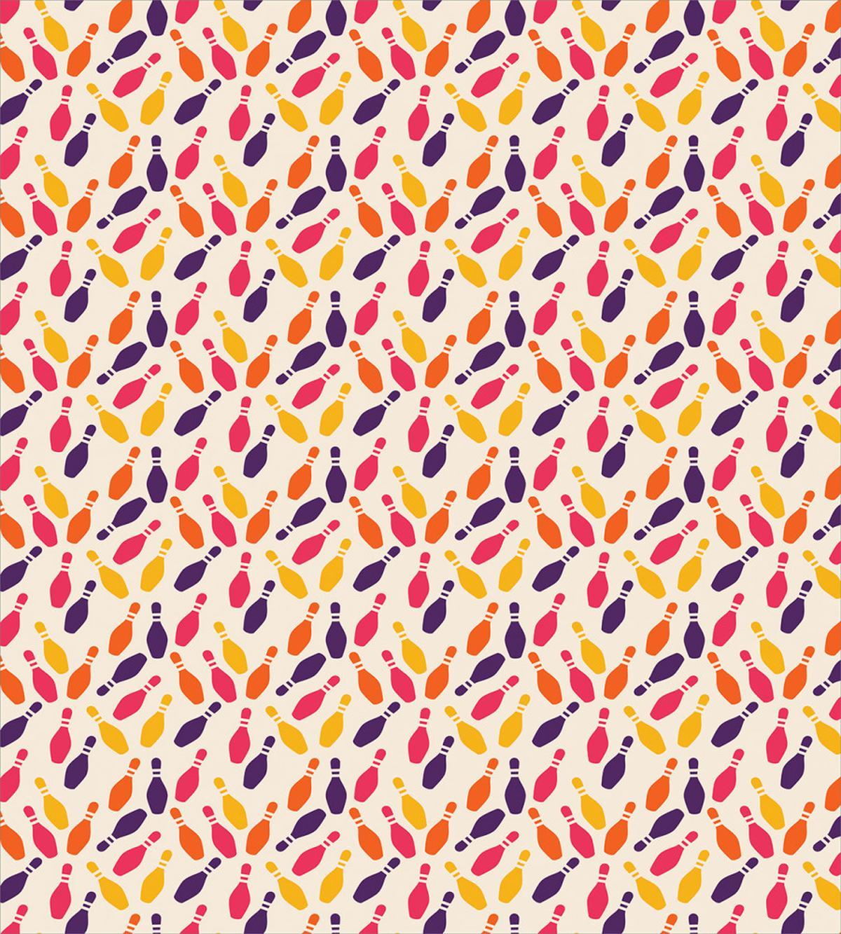 Vibrant Colored Pins — Pattern