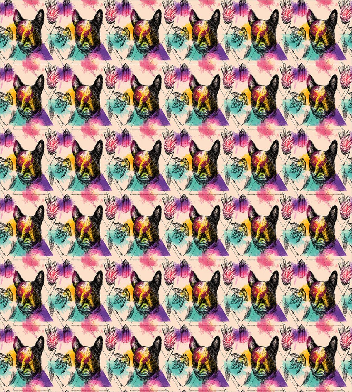 Colorful Crystals — Pattern