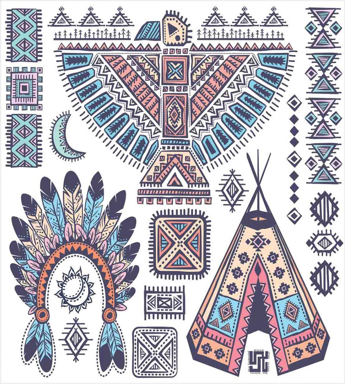 Teepee Eagle Feather — Pattern