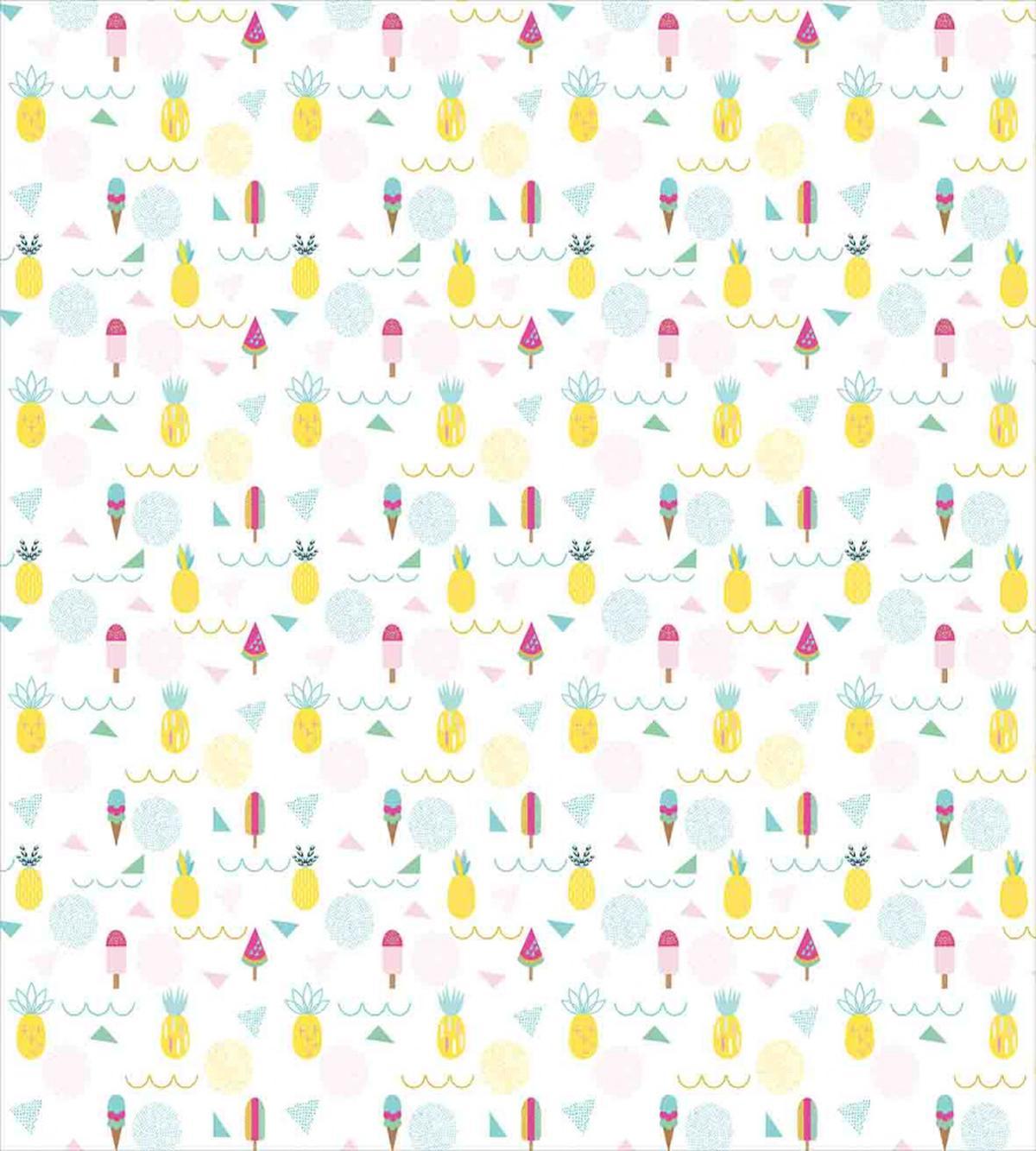 Ice Cream Pineapple — Pattern