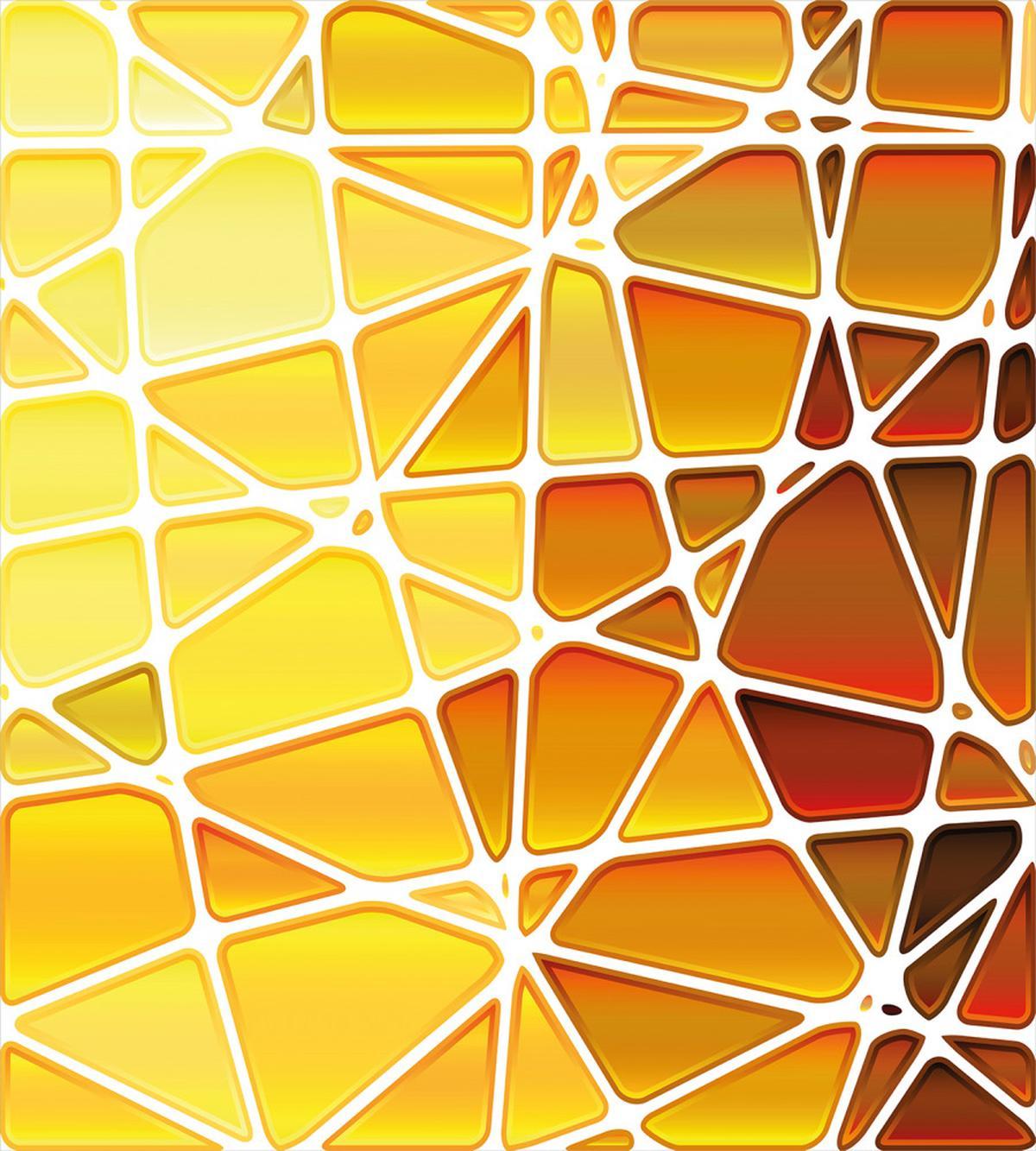Geometrical Ombre Shapes — Pattern