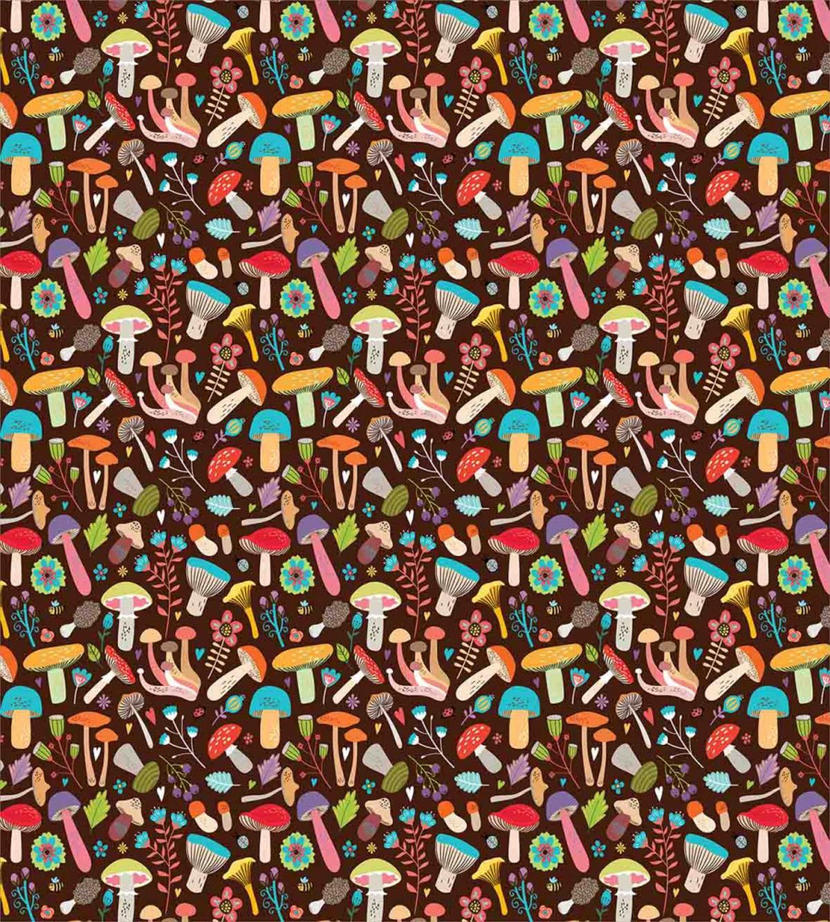 Paradise of Mushrooms — Pattern