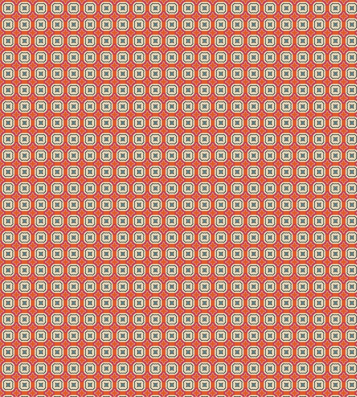 Mosaic Tiles Retro Style — Pattern