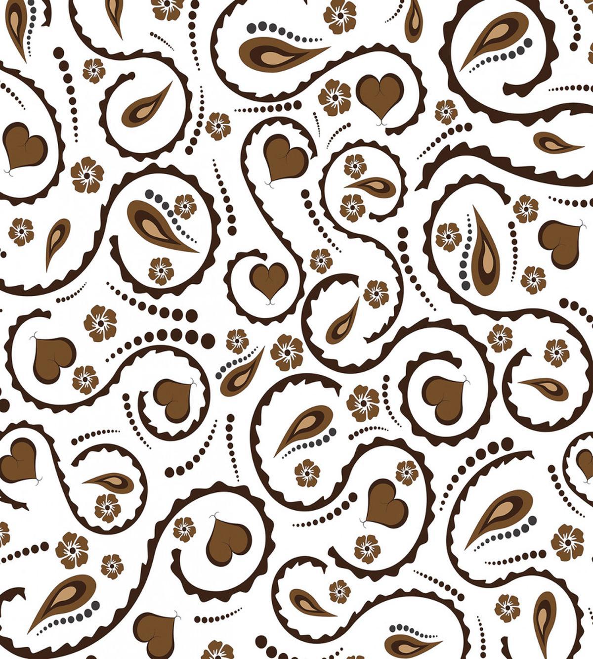 Love Heart Swirls Dots — Pattern