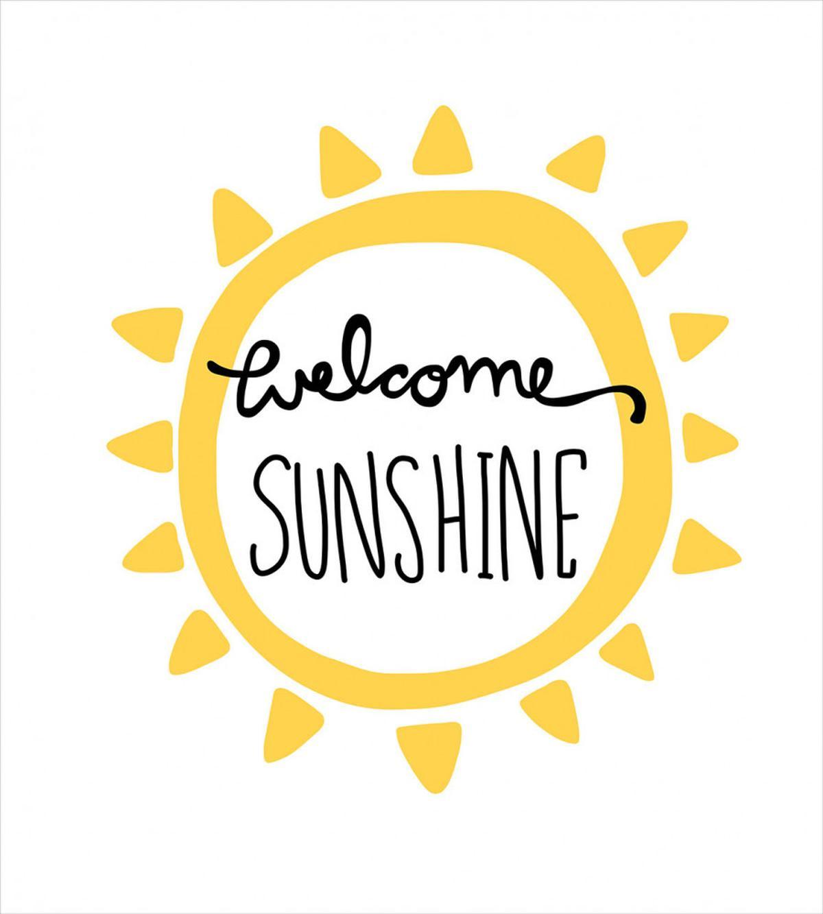 Welcome Sunshine Simplistic — Pattern