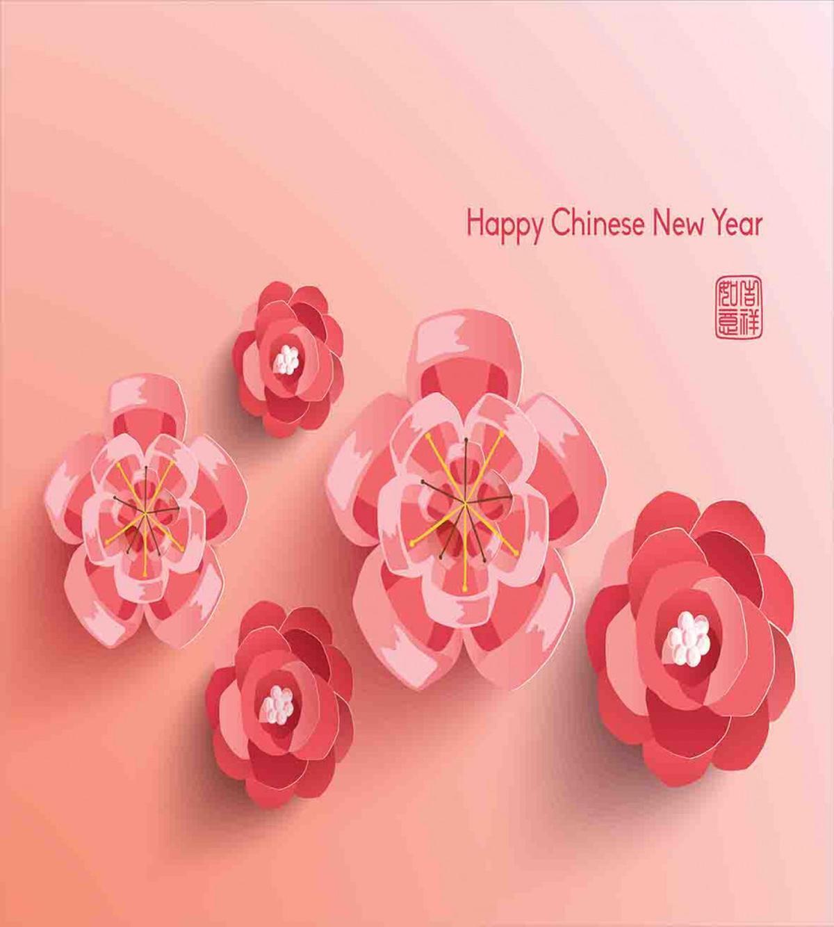Pink Blossoms — Pattern