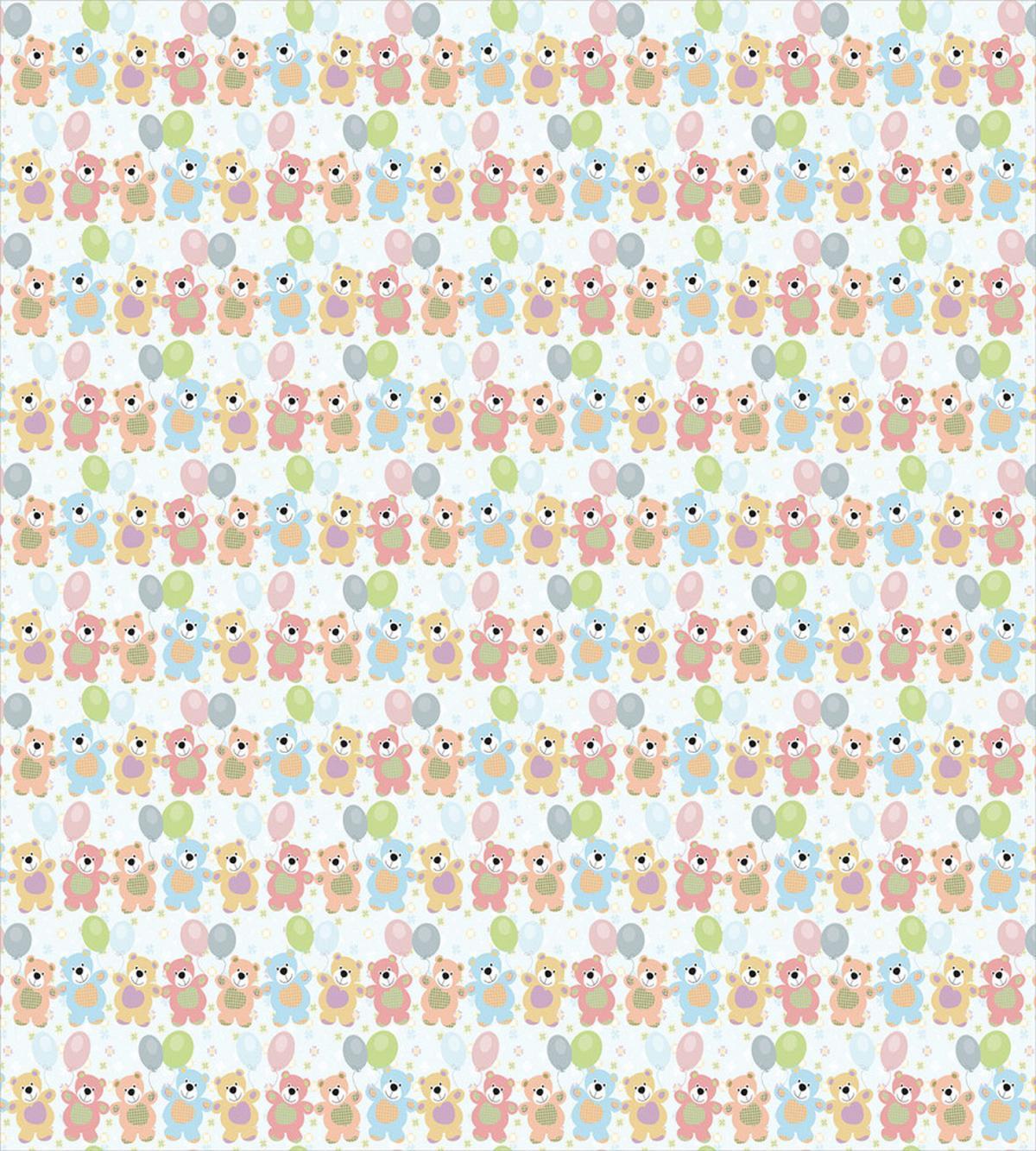 Happy Bears Balloons — Pattern