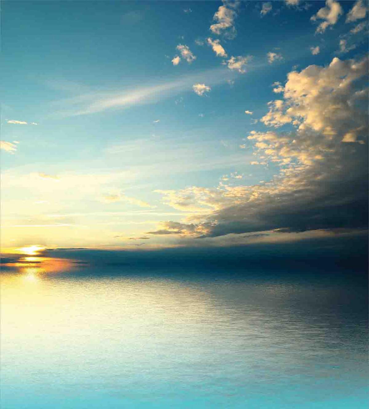 Sea Sunset Horizon — Pattern