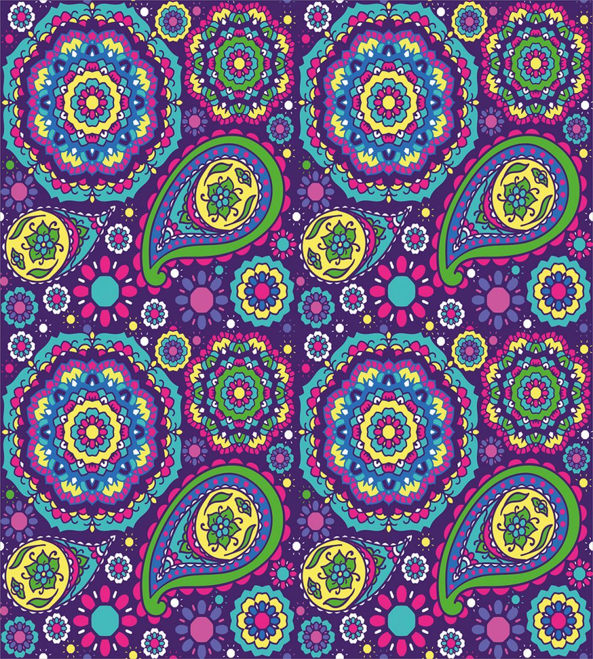 Vibrant Tones Boho — Pattern