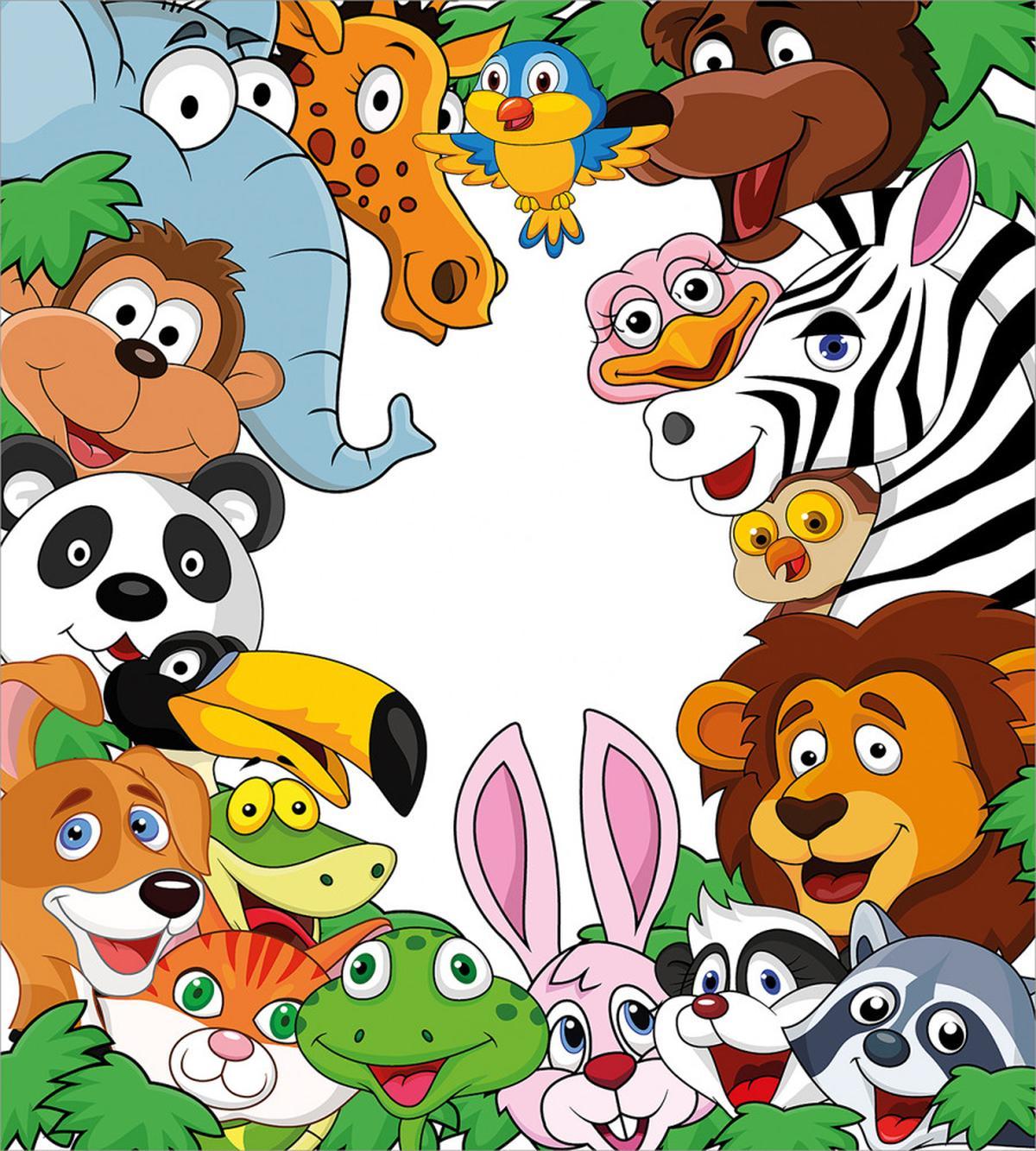 Tropical Jungle Animals — Pattern