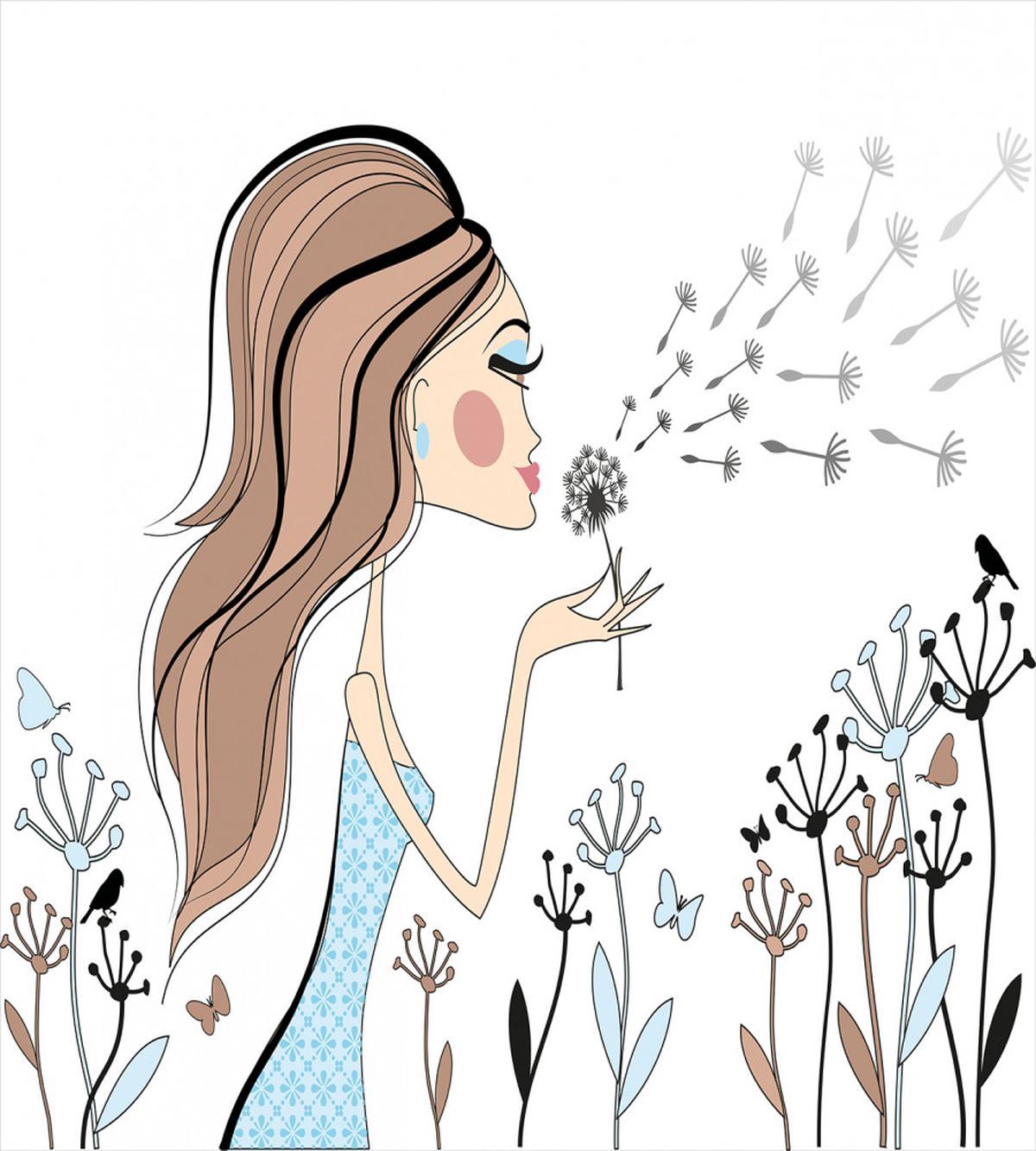 Dandelion Flower Spring — Pattern