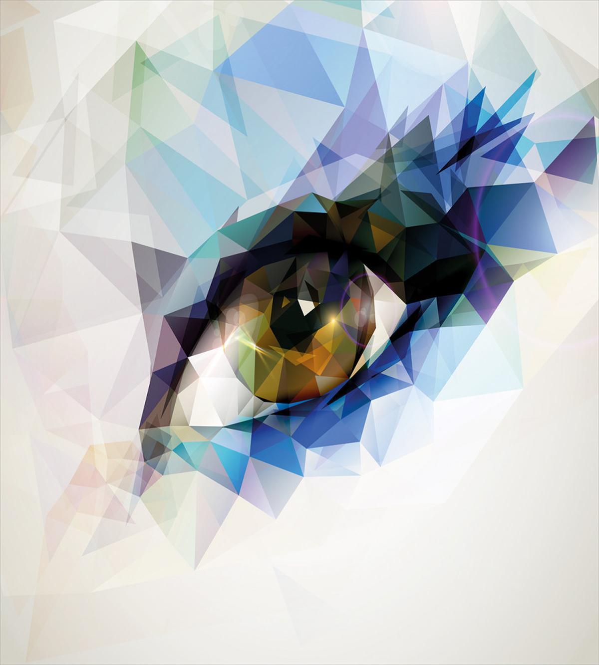 Polygonal Effects Modern — Pattern