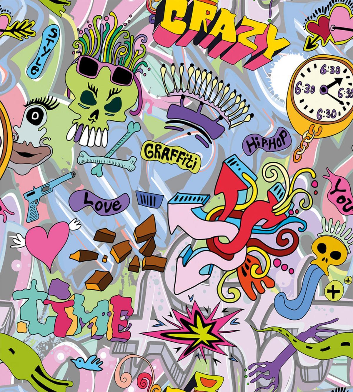Hip-Hop Graffiti Love — Pattern