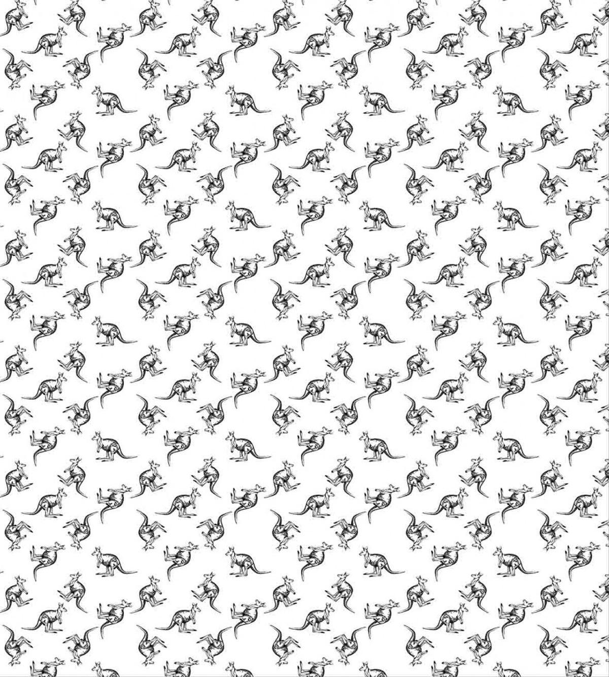 Sketched Long Tailed Baby — Pattern