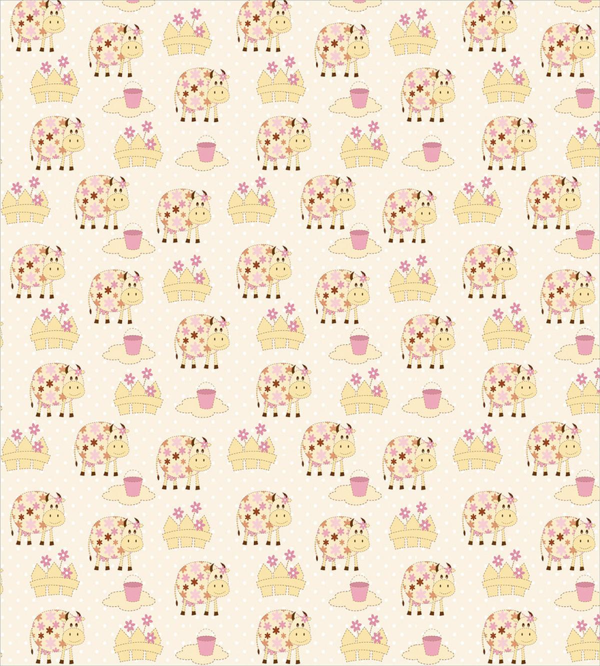 Cows with Flowers Farm — Pattern