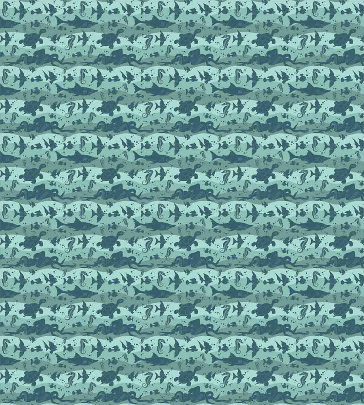 Sea Life Creatures — Pattern