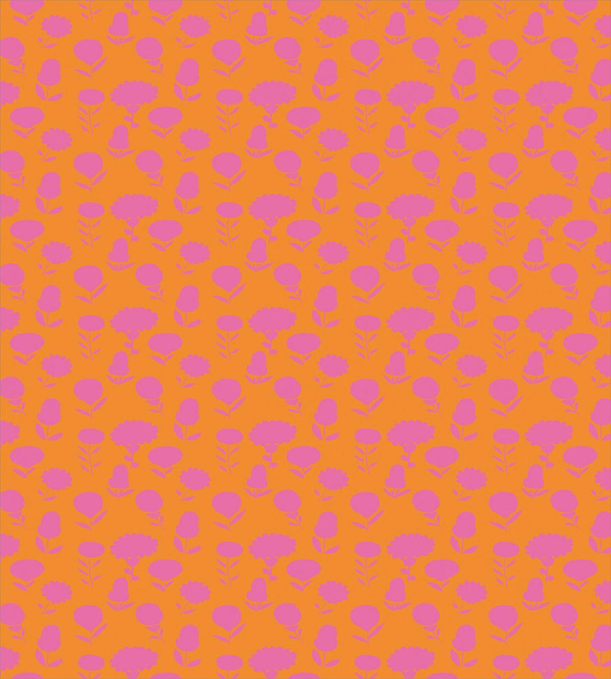 Blooming Tangerine Tones — Pattern