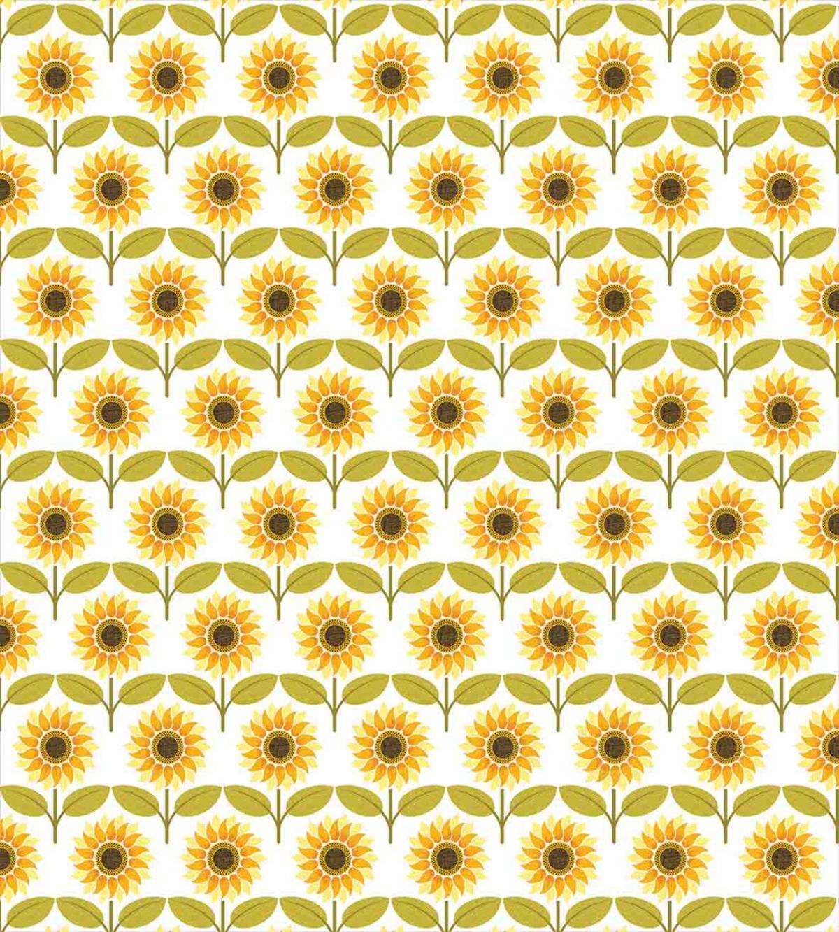 Sunflowers Retro Country — Pattern