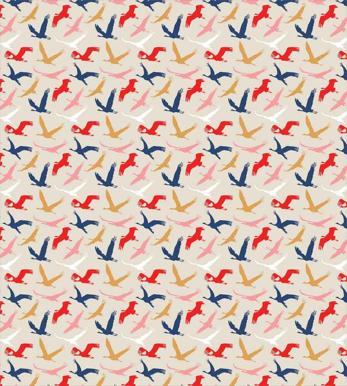 Pelicans Silhouettes — Pattern