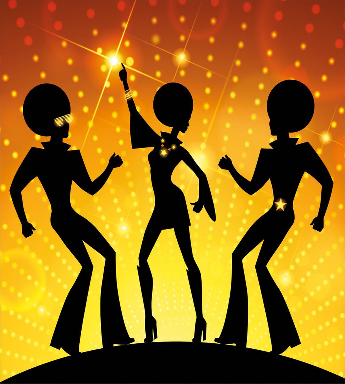 Dancing Afro People — Pattern