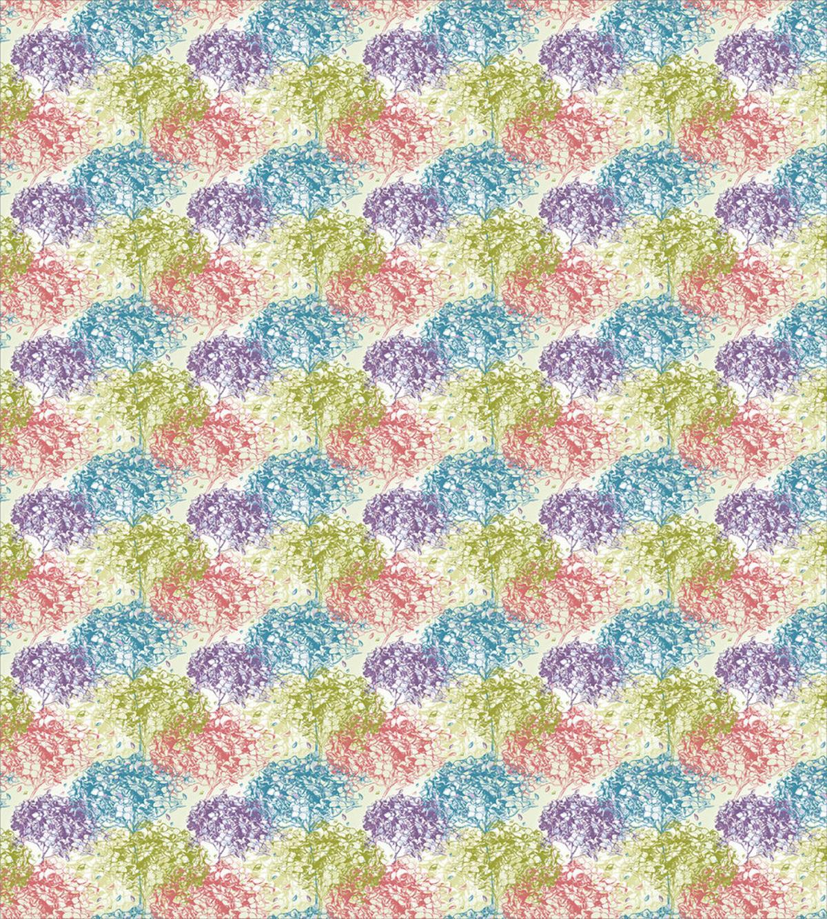 Colorful Petals Bloom Art — Pattern