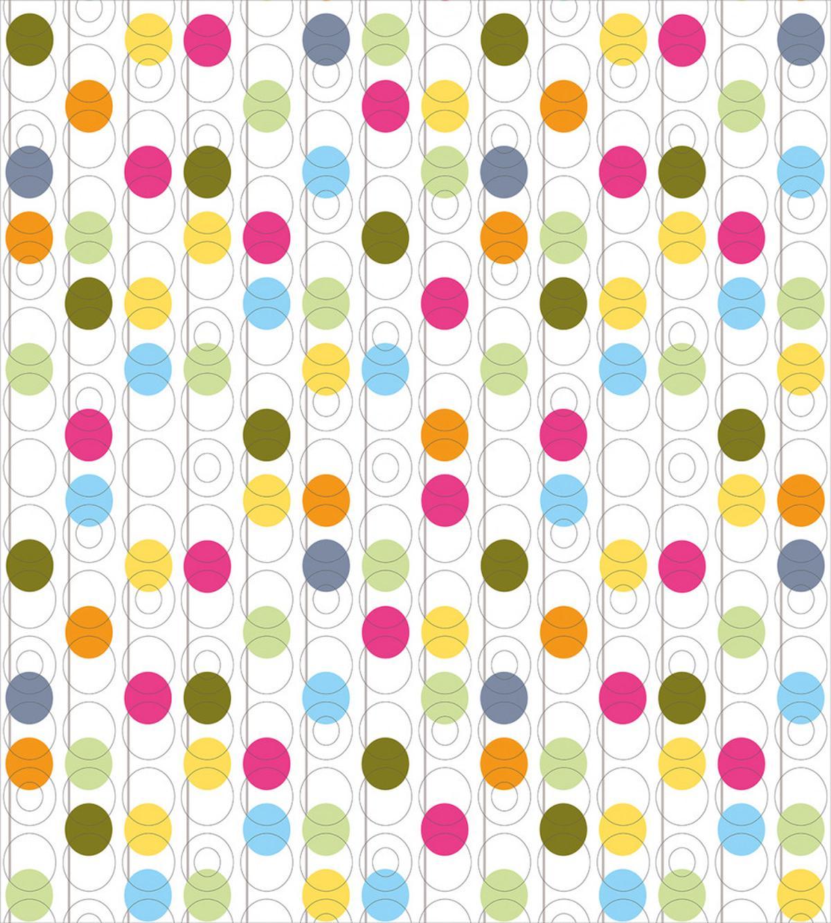Retro Revival Circle Dot — Pattern
